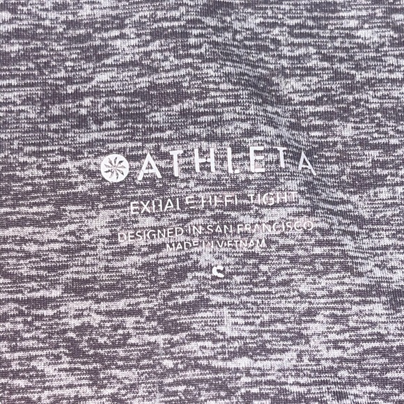 Athleta Exhale Heel Tight Comet‎ Gray Small - Picture 5 of 7